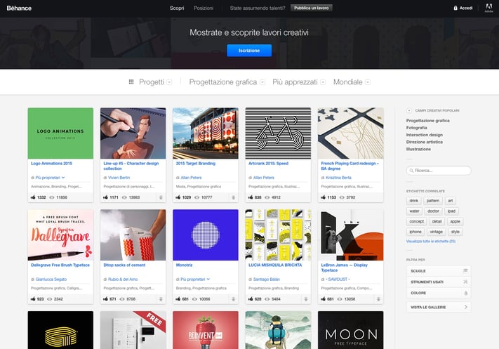 behance screenshot by Archimedia