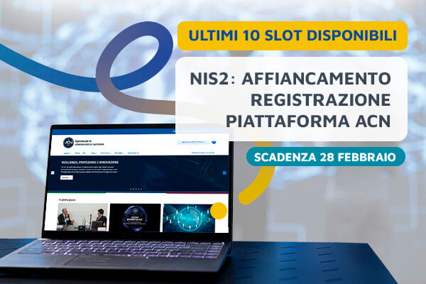 registrazione nis2 portale acn